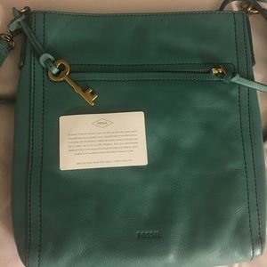 Fossil leather purse